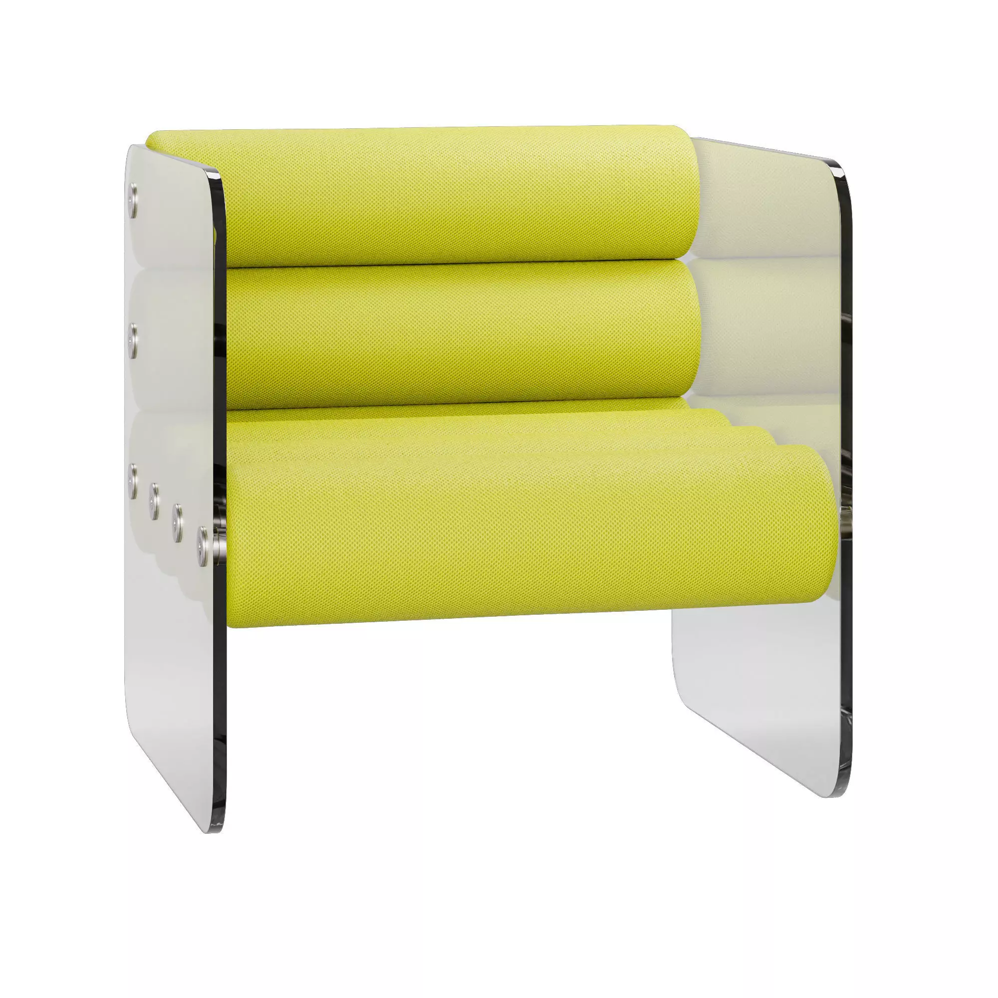 Kuumo outdoor set of 5 furniture models 3D Model Collection_15