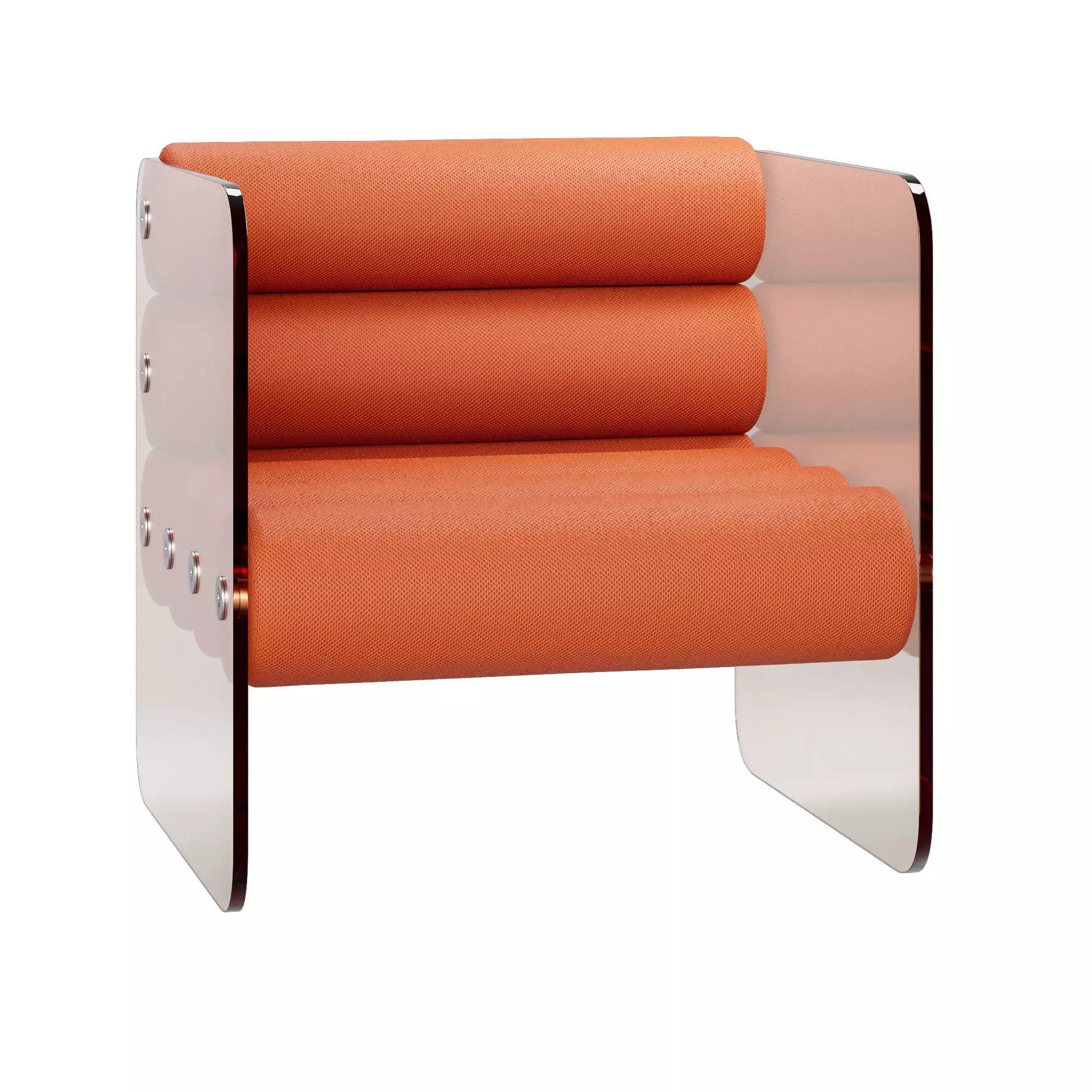 Kuumo outdoor set of 5 furniture models 3D Model Collection_12