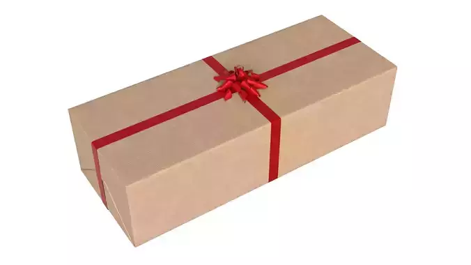 Wrapped Gift Box PBR 02