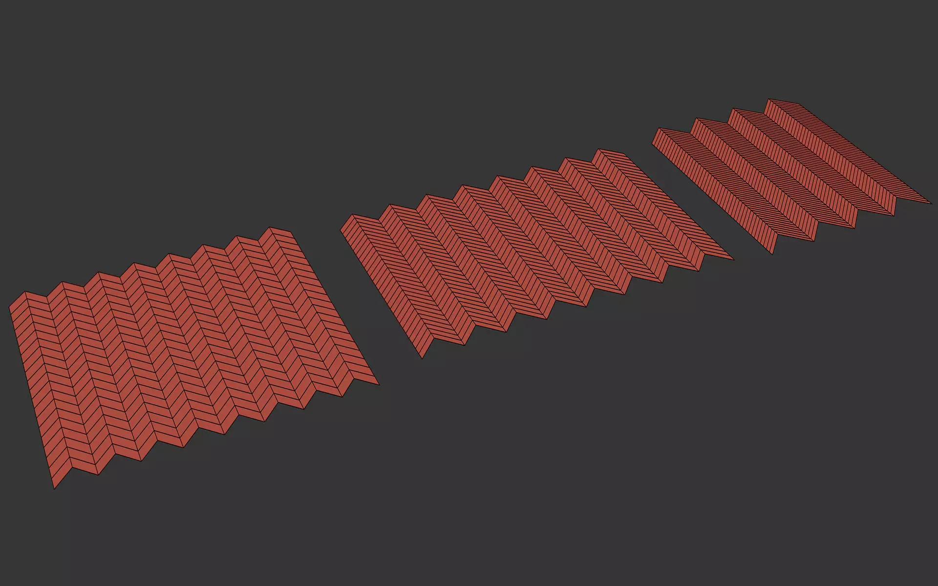 Parquet - Laminate - Wooden floor 2 in 1 Low-poly 3D model_14