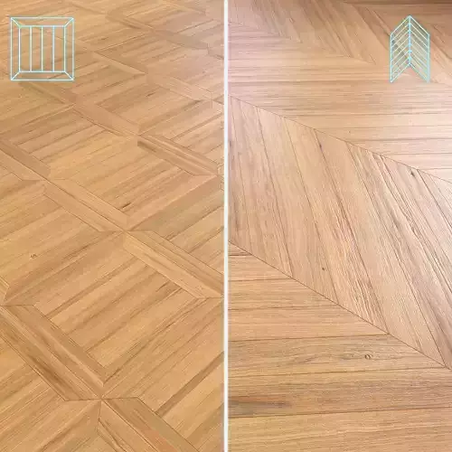 Parquet - Laminate - Wooden floor 2 in 1