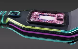 Futuristic Hoverboard 3D Model Sci-Fi Cartoon Vehicle Low-poly 3D model_7