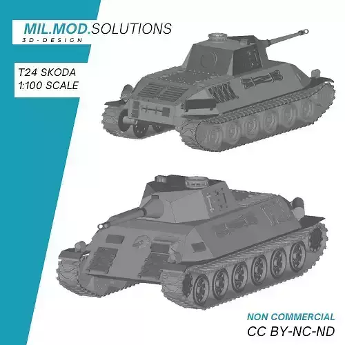 Skoda T24 Wehrmacht Tabletop