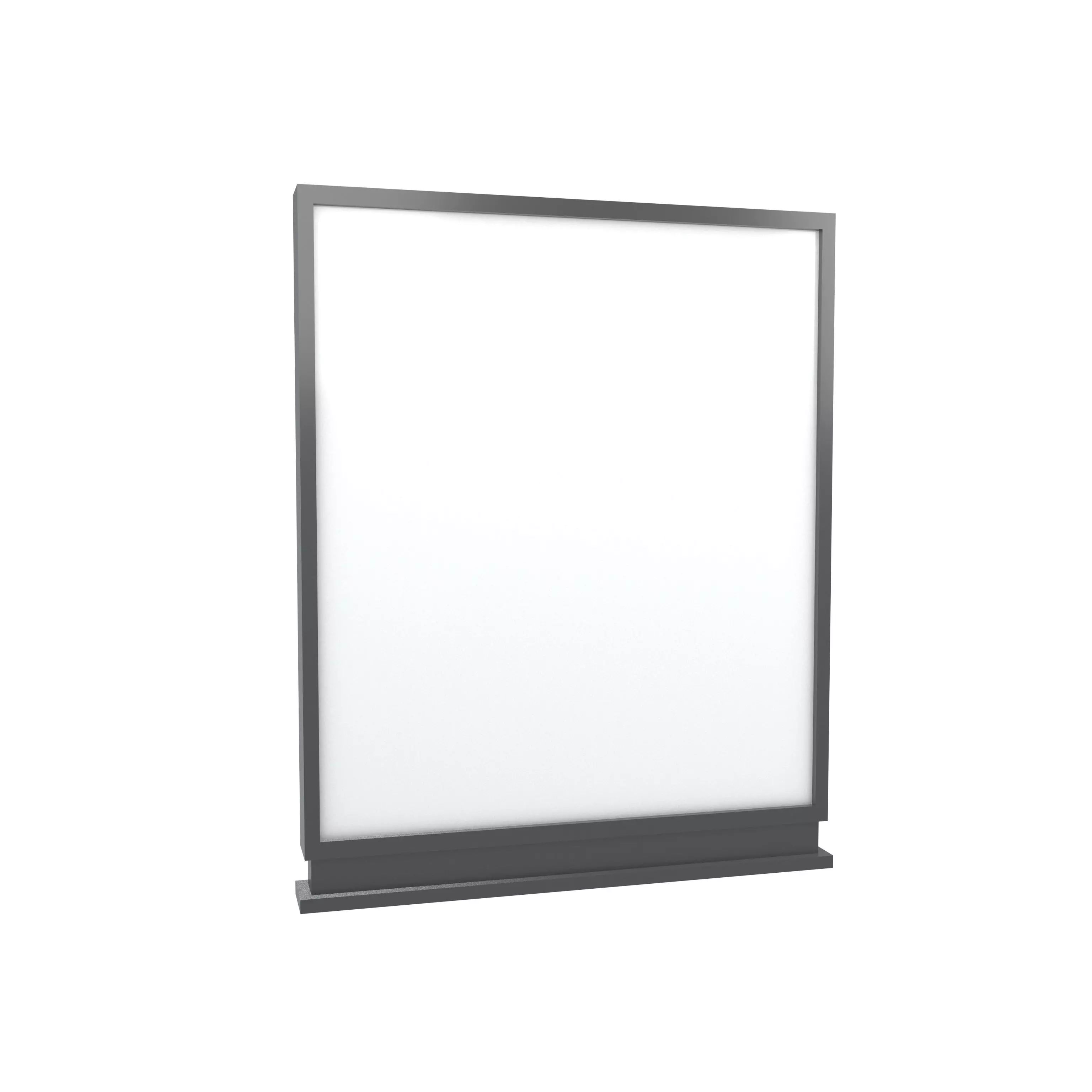 Advertising Display LCD Mockup v7 001 Low-poly 3D model_0