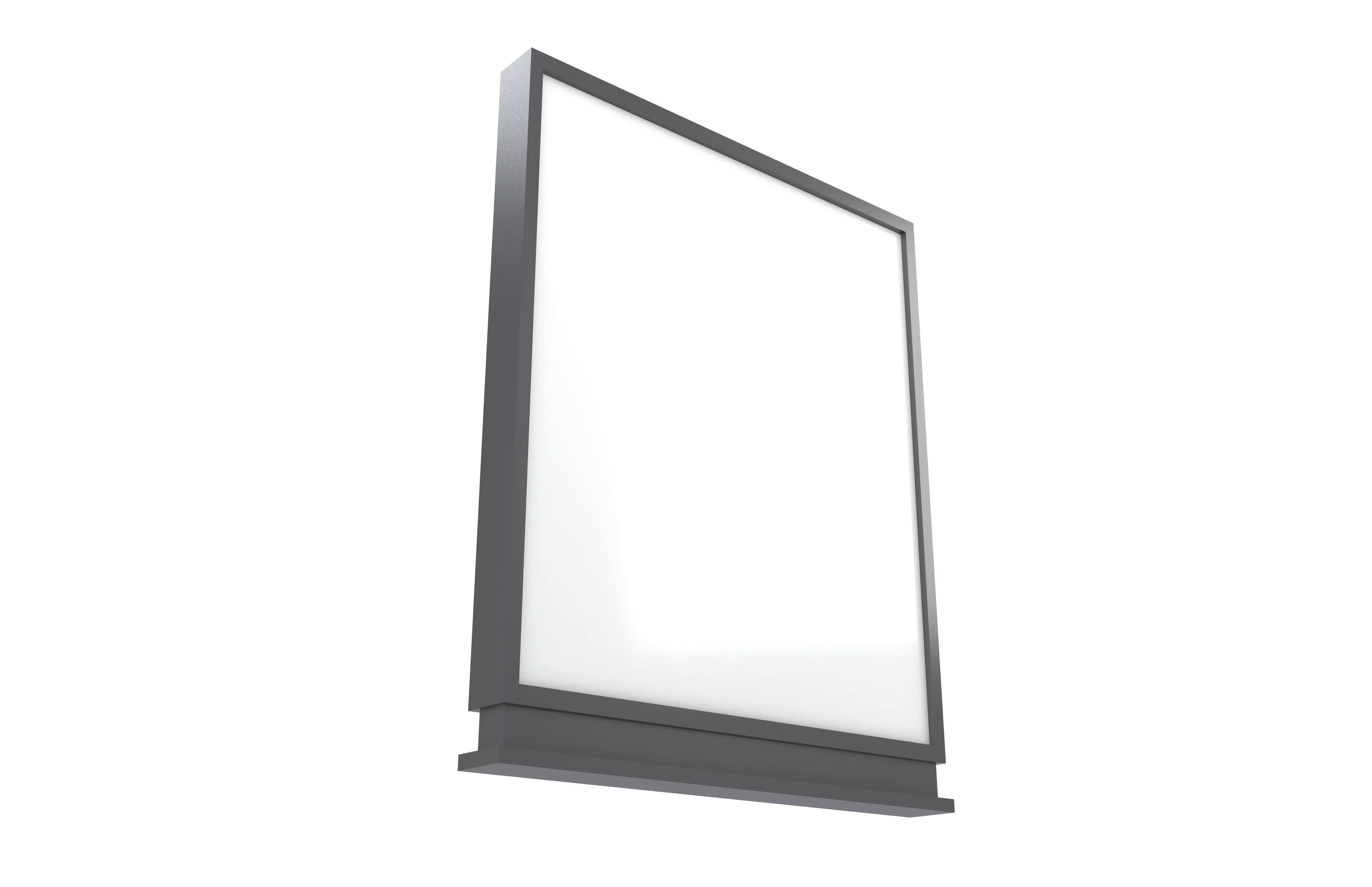 Advertising Display LCD Mockup v7 001 Low-poly 3D model_3