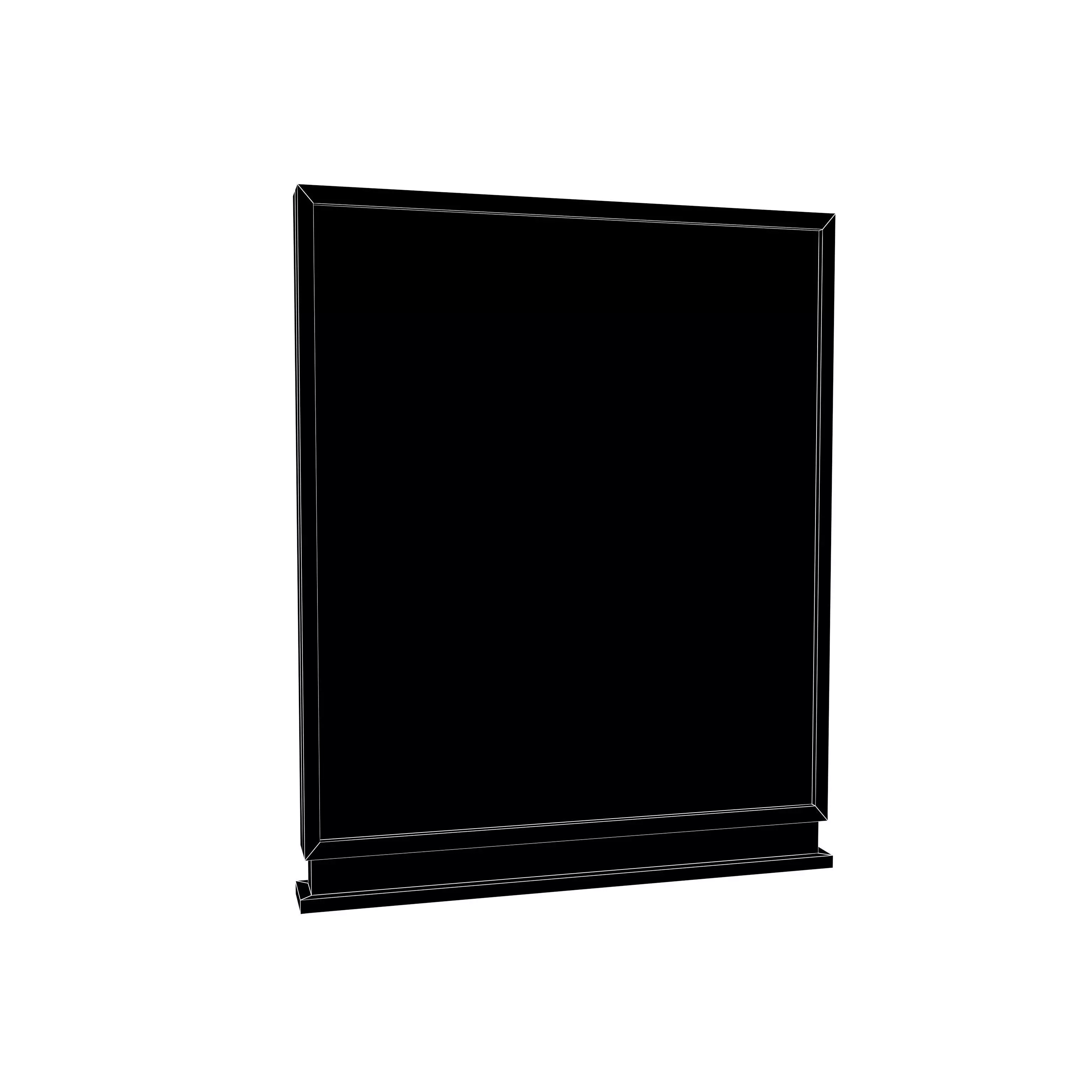 Advertising Display LCD Mockup v7 001 Low-poly 3D model_4