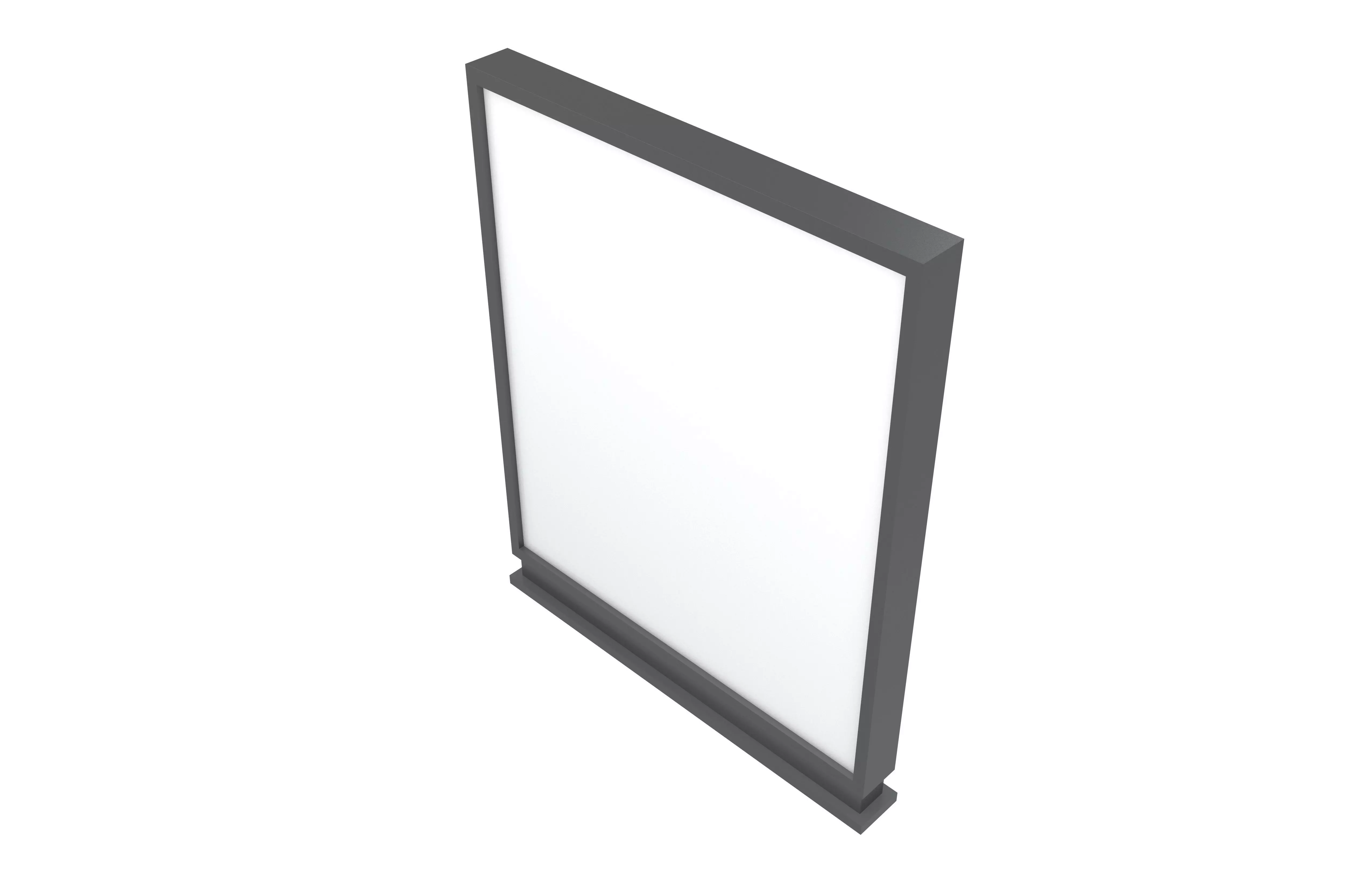 Advertising Display LCD Mockup v7 001 Low-poly 3D model_2