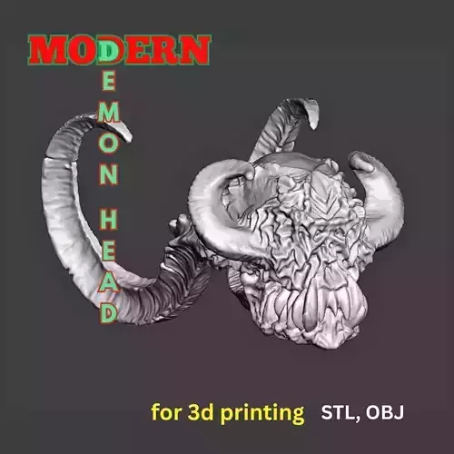 Modern Demon Head 