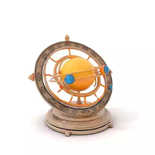 Celestial Orrery Bronze model pack