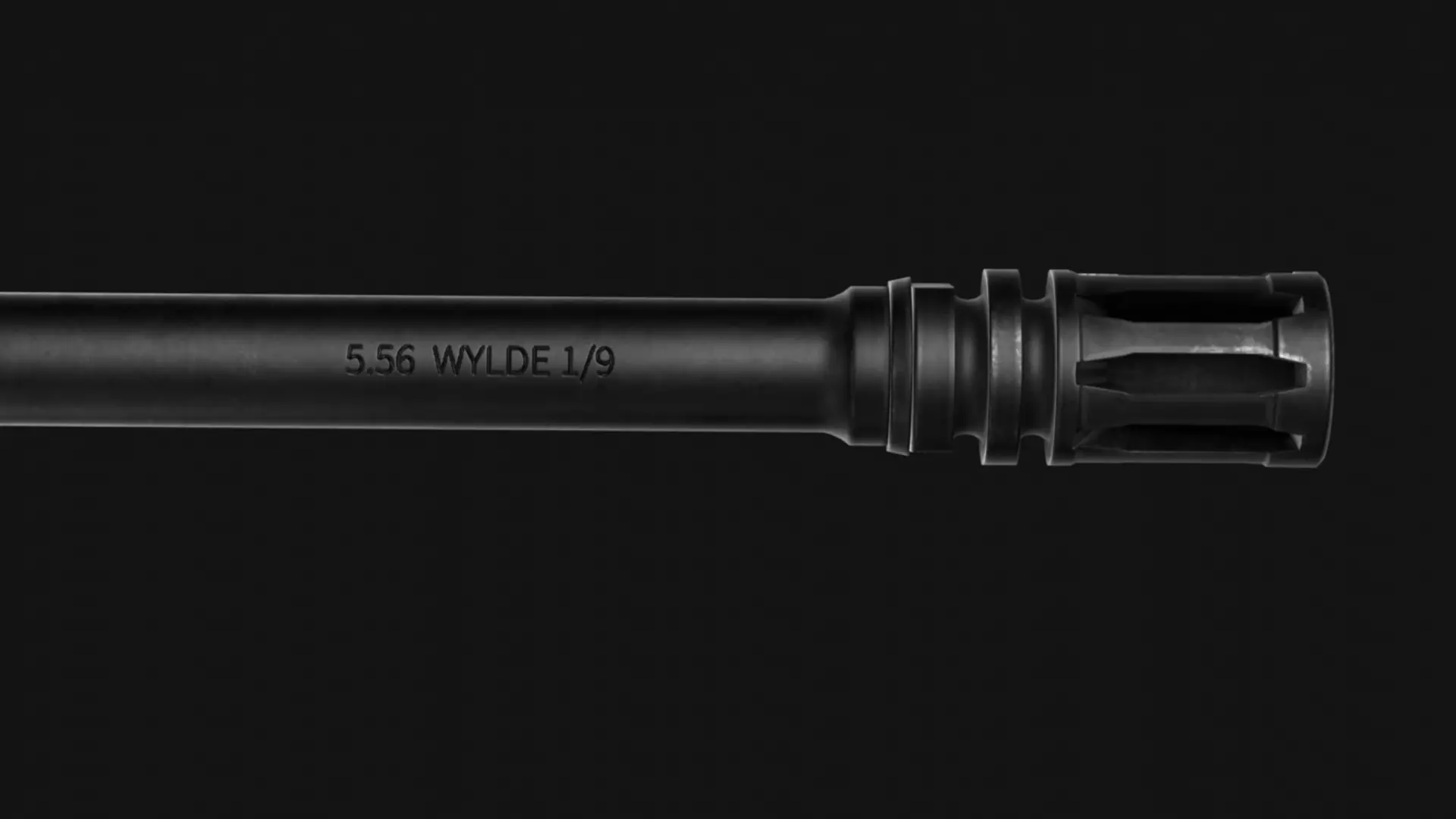 RobArms XCR-L Rifle - Game Asset Low-poly 3D model_11