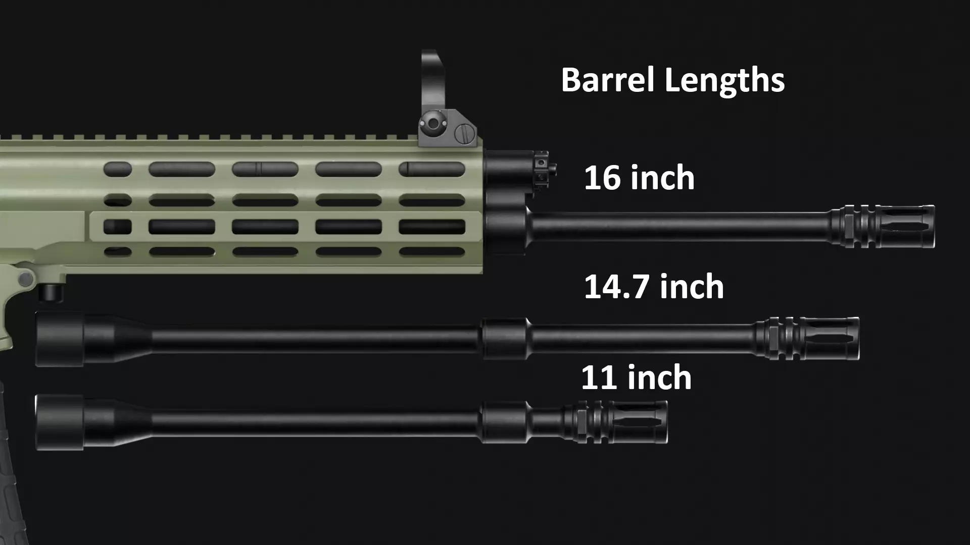 RobArms XCR-L Rifle - Game Asset Low-poly 3D model_18