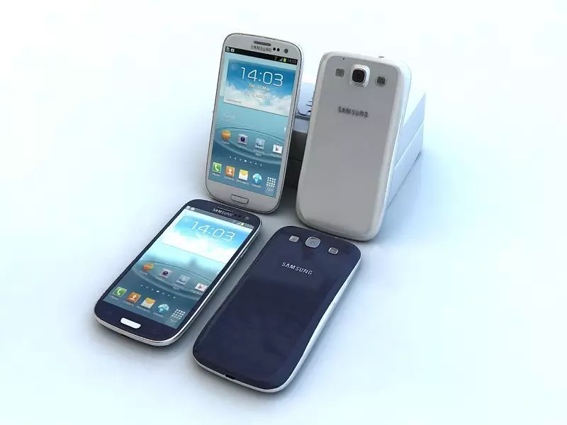 Samsung Galaxy S3 3D model
