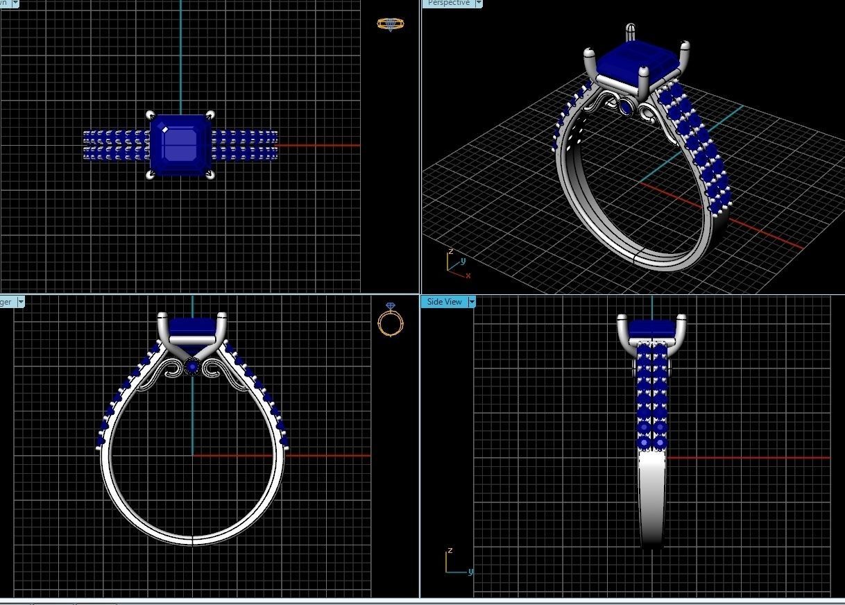 Ring 10168 3D print model_2