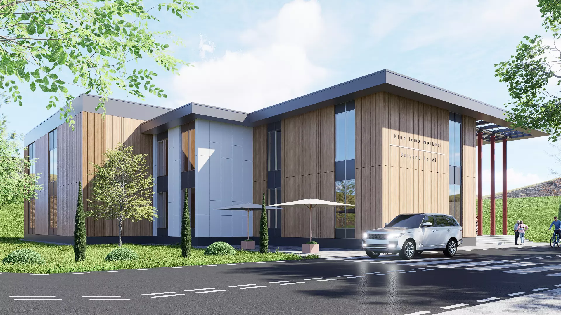 University Low-poly 3D model_2