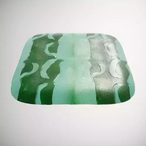 HQ PBR Textures Set  Carbon Fiber Glossy Green Texture