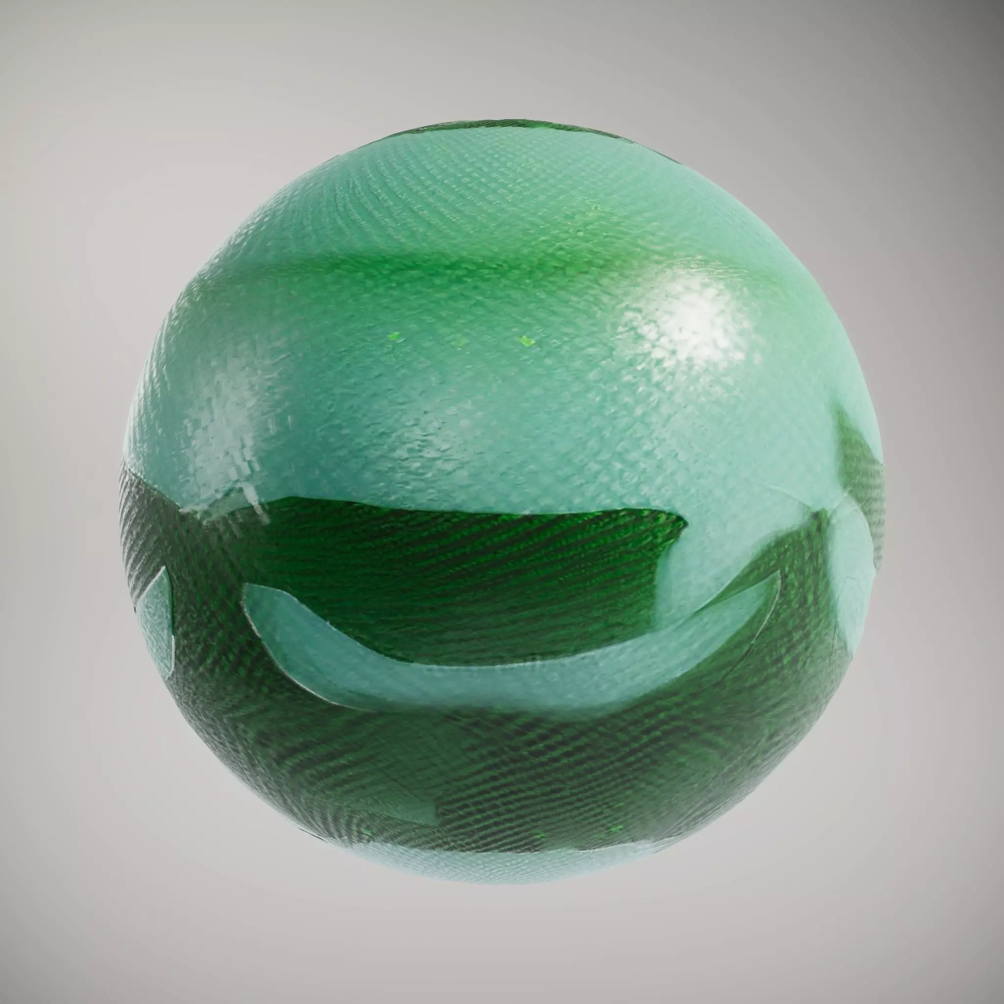 HQ PBR Textures Set  Carbon Fiber Glossy Green Texture_4