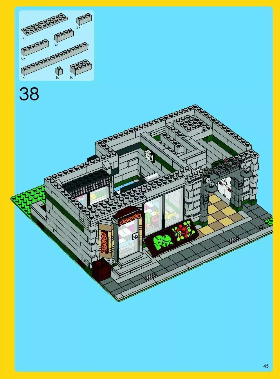 TwindBricks3D - 10185 Green Grocer 3D print model_38
