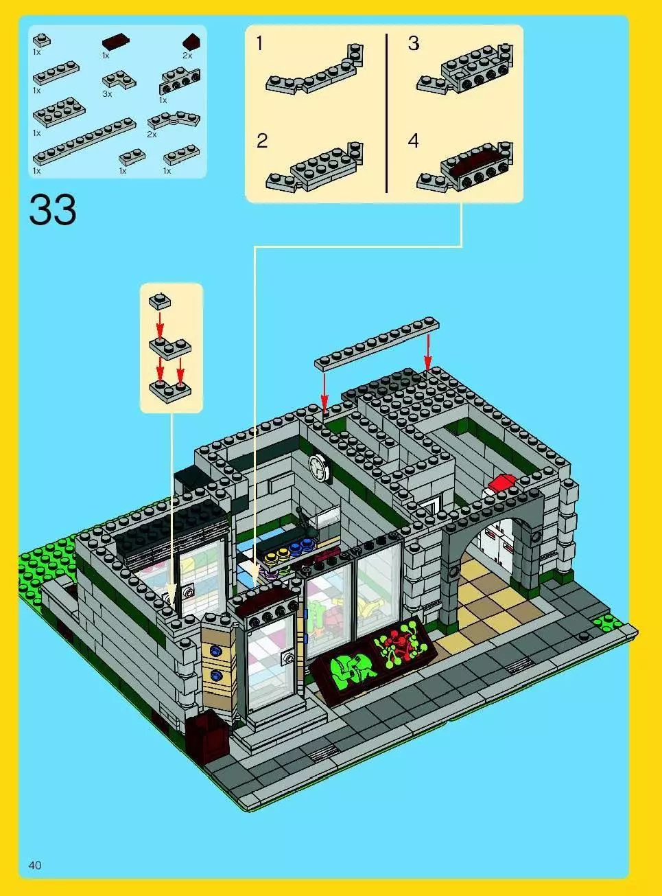 TwindBricks3D - 10185 Green Grocer 3D print model_30