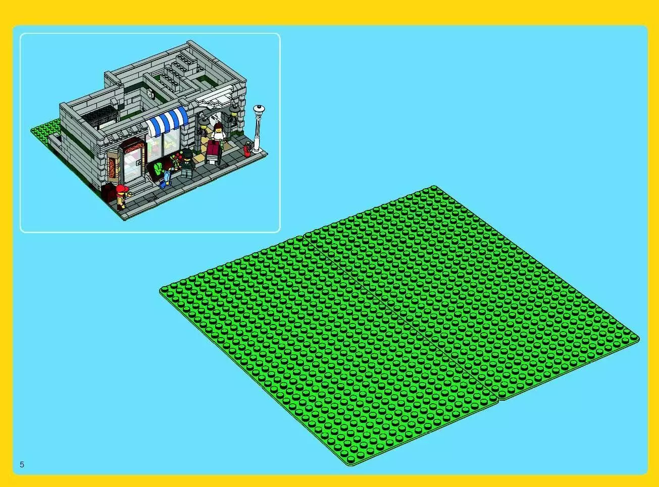 TwindBricks3D - 10185 Green Grocer 3D print model_2