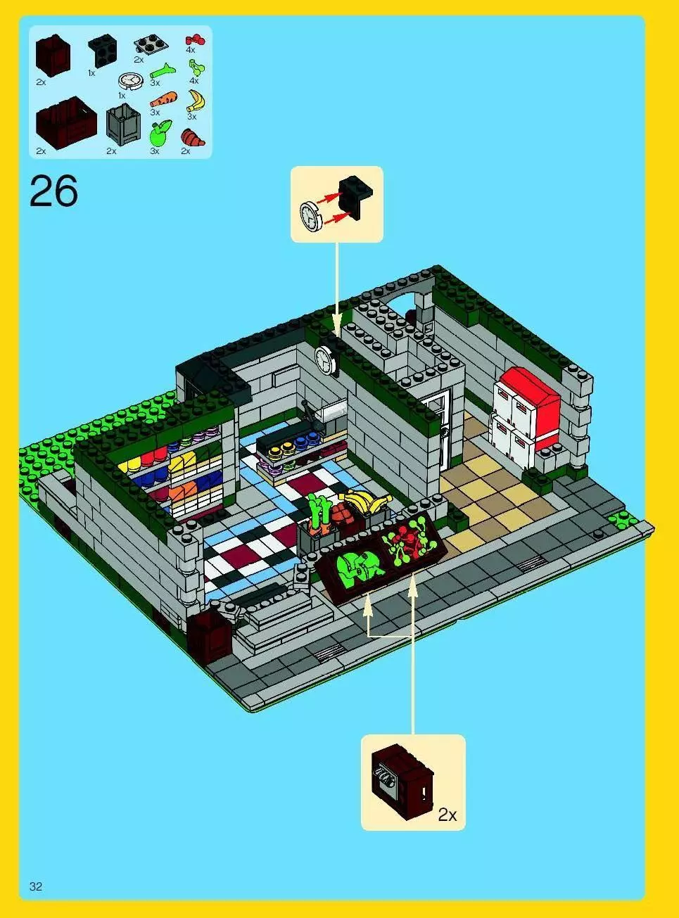 TwindBricks3D - 10185 Green Grocer 3D print model_42