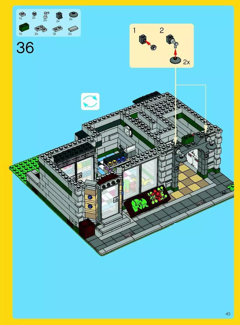 TwindBricks3D - 10185 Green Grocer 3D print model_48