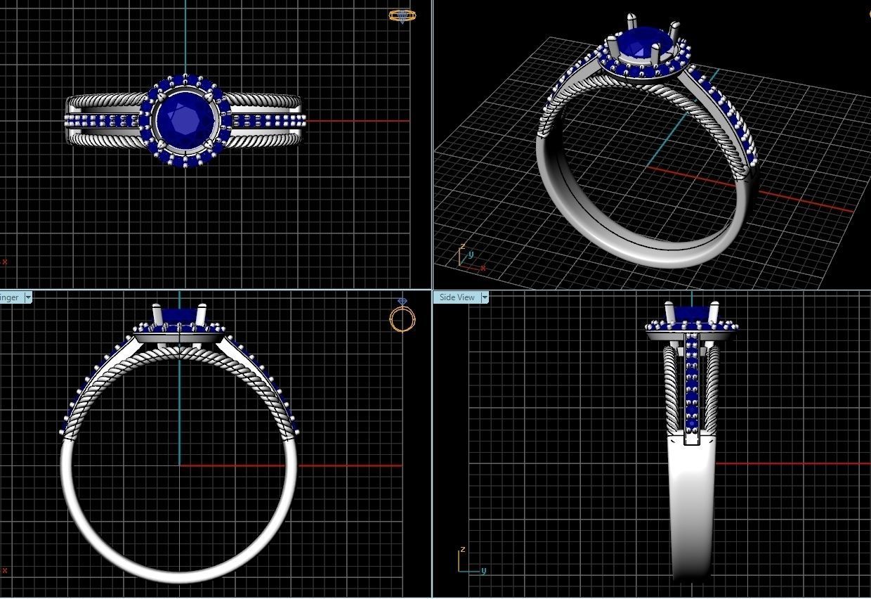 Ring 10181 3D print model_1