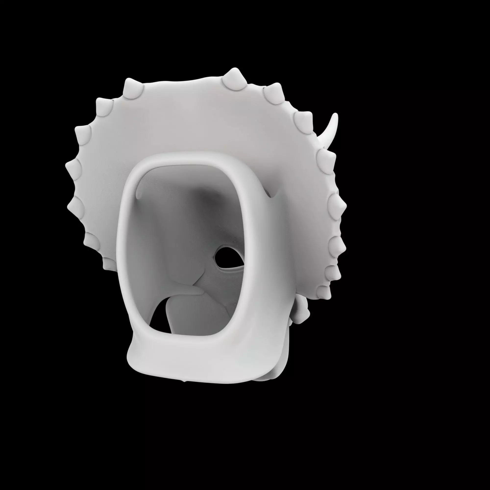 Classic Seahorse Sculpture 3D Printable Model 3D print model_4