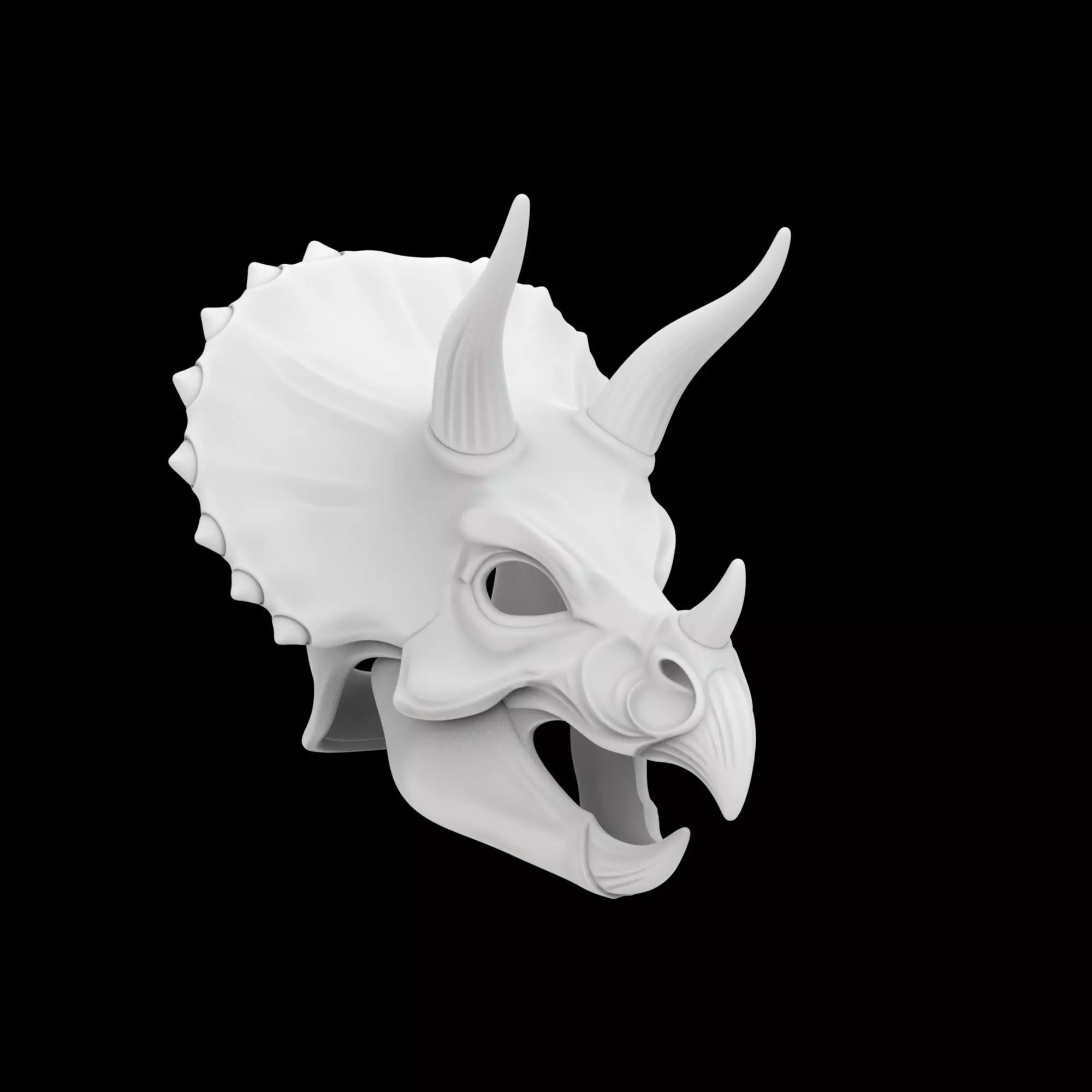 Classic Seahorse Sculpture 3D Printable Model 3D print model_0