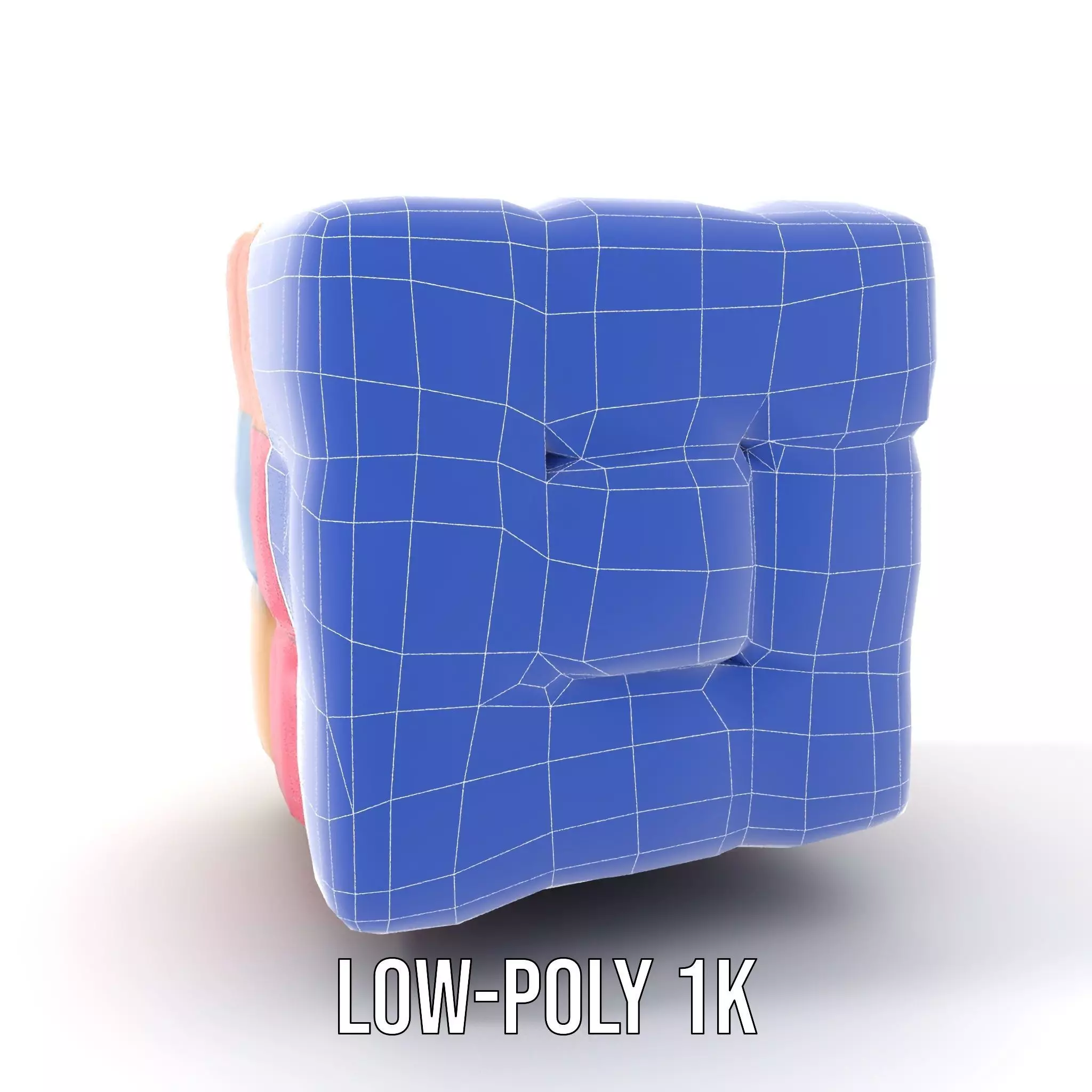 Soft Velvet Puzzle Cube model pack Low-poly 3D model_28