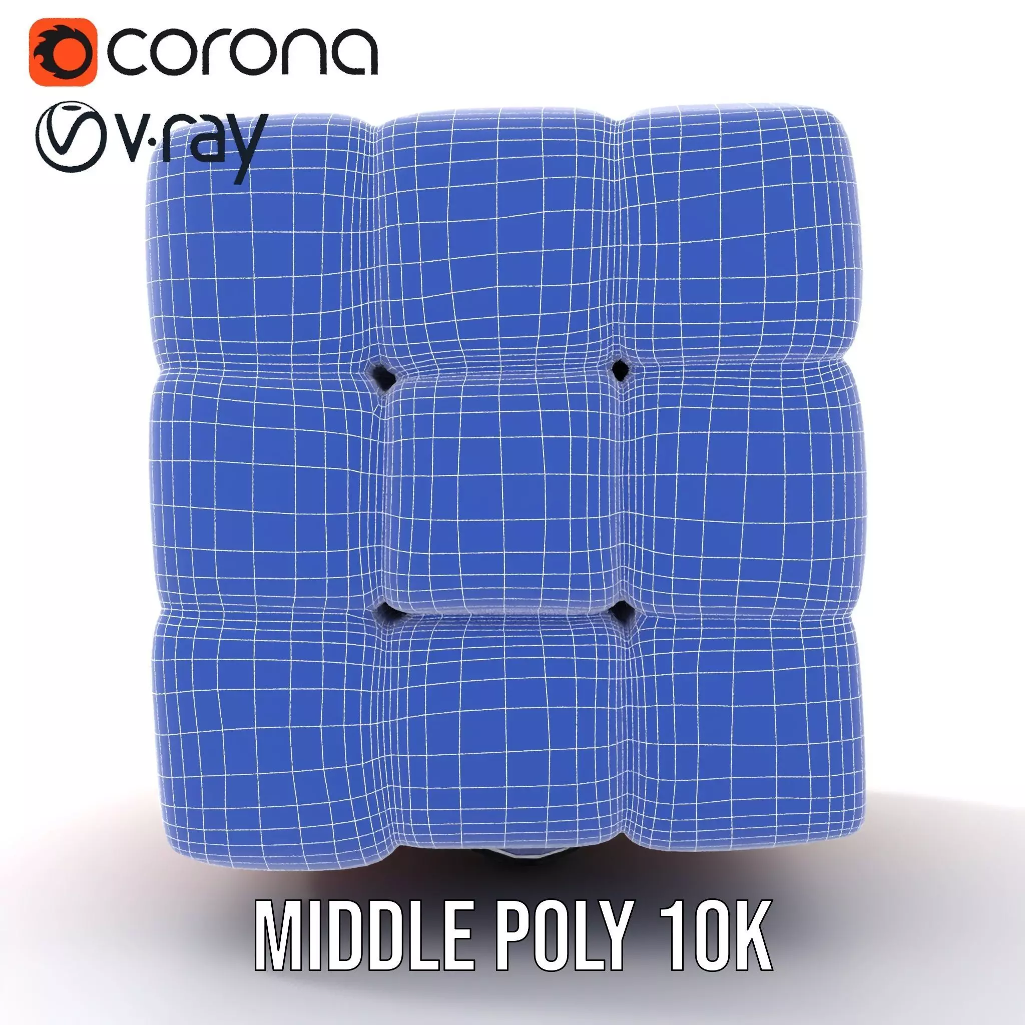 Soft Velvet Puzzle Cube model pack Low-poly 3D model_30