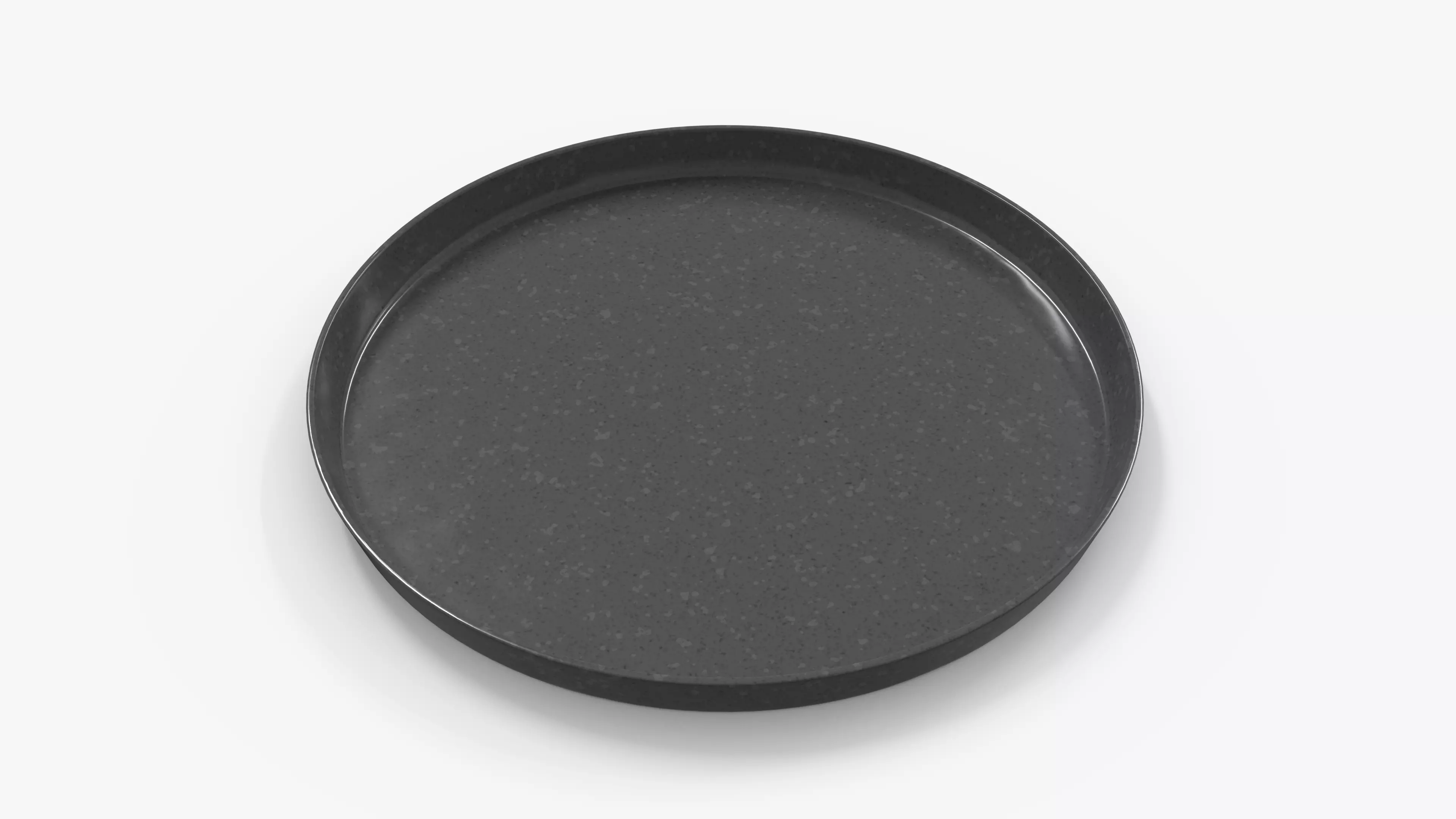 Stylish Plate M Low-poly 3D model_2