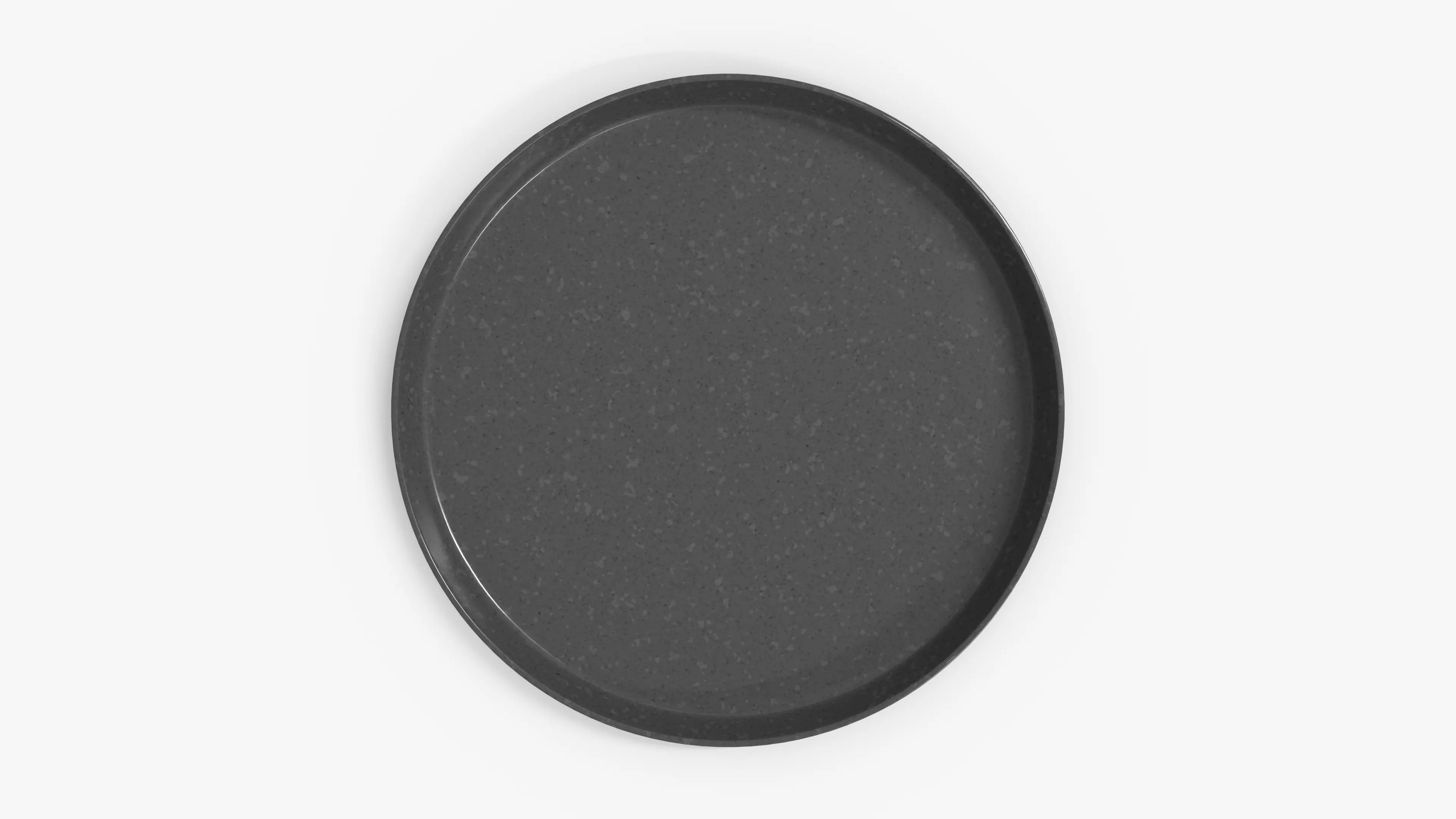 Stylish Plate M Low-poly 3D model_3