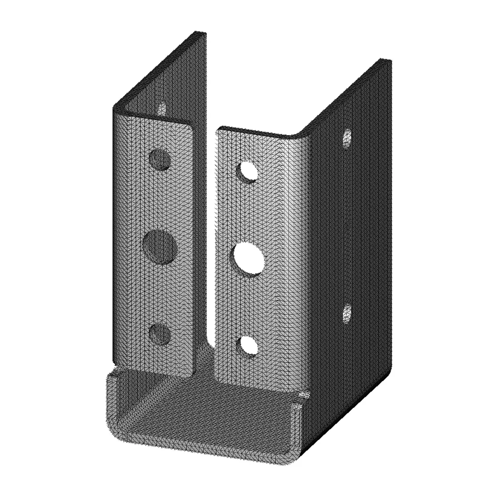 Rusty Joist Bracket 3D model_5