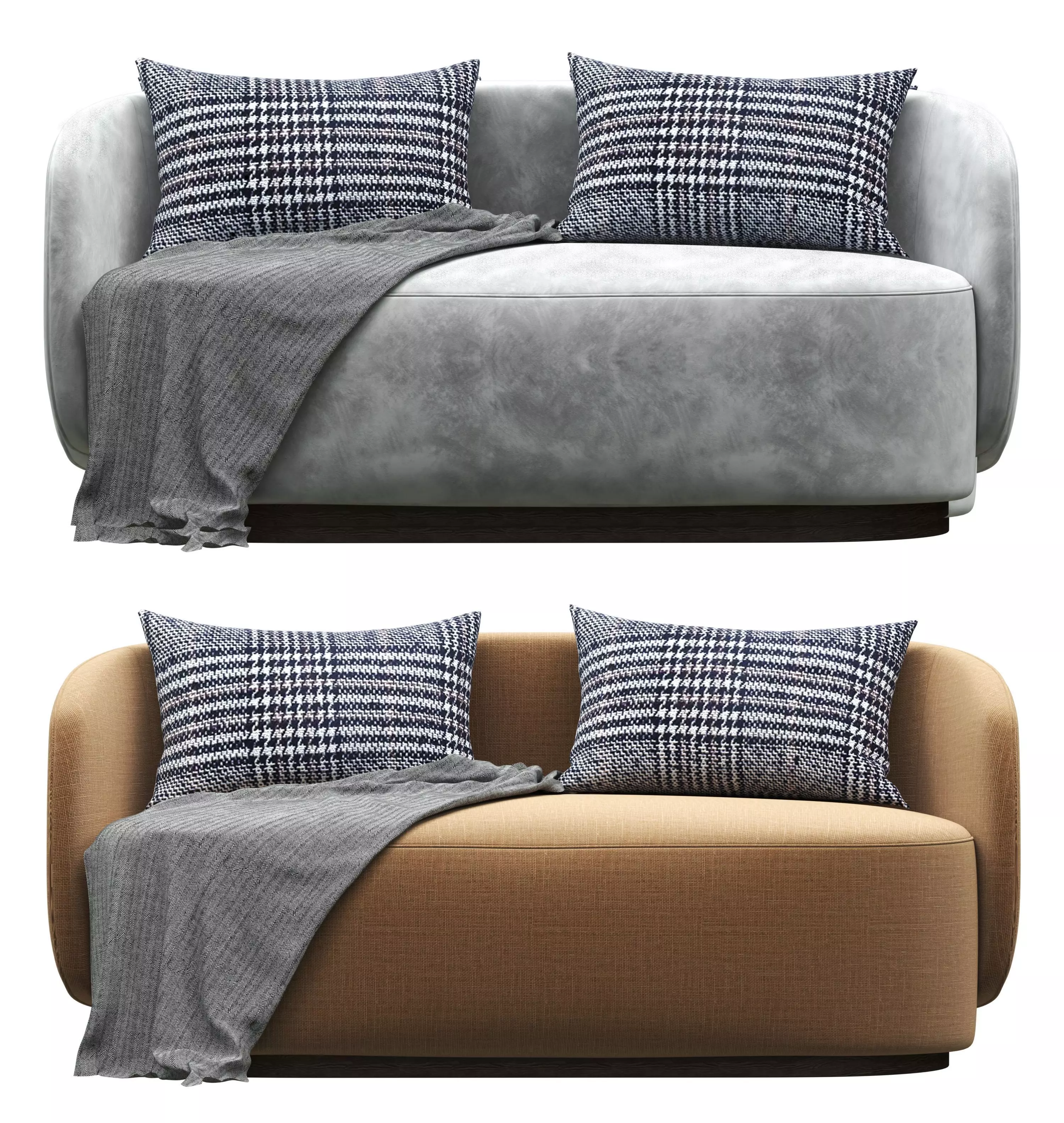 Fendi Casa Annabelle sofa 3D model_3