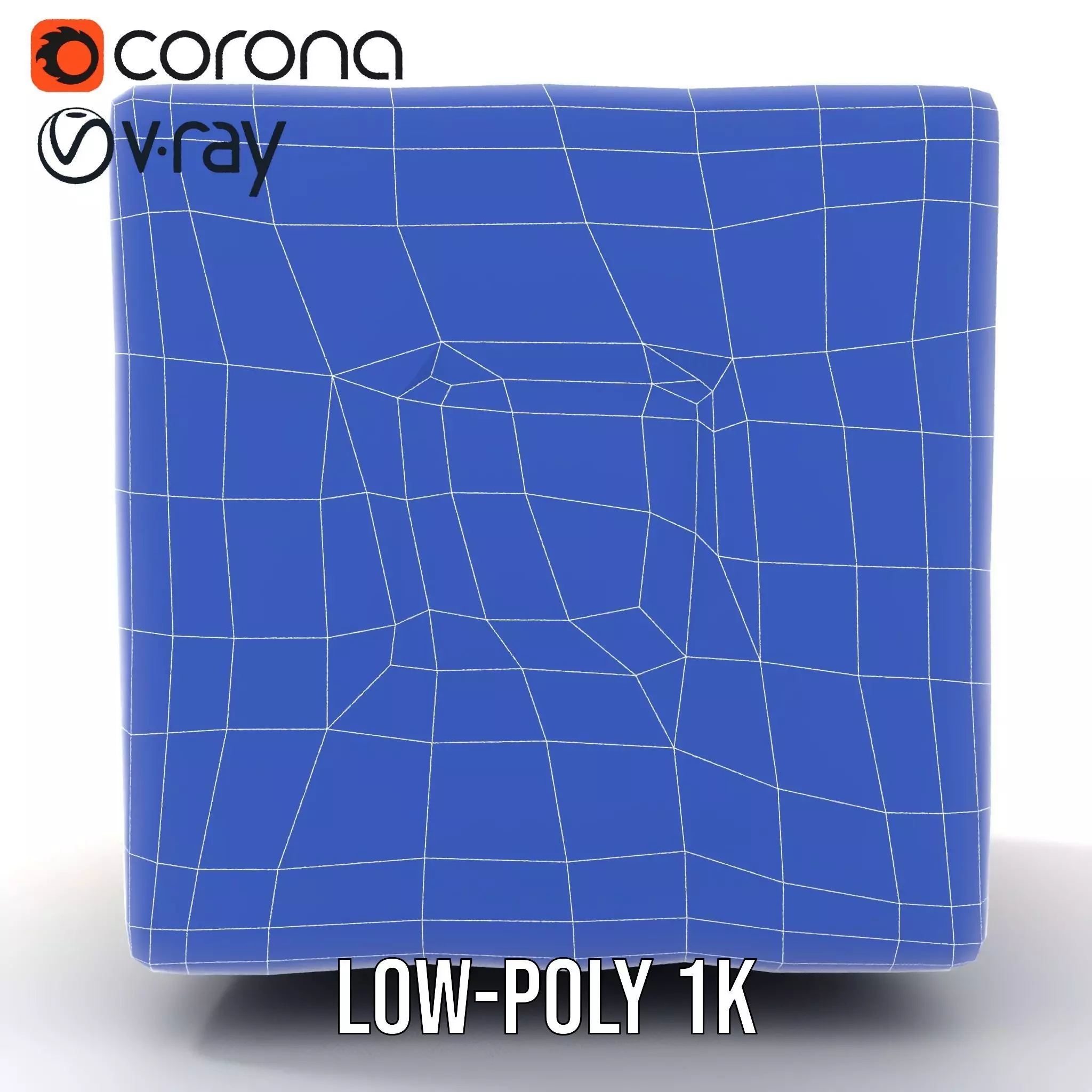 Multicolor Puzzle Cube model pack Low-poly 3D model_17