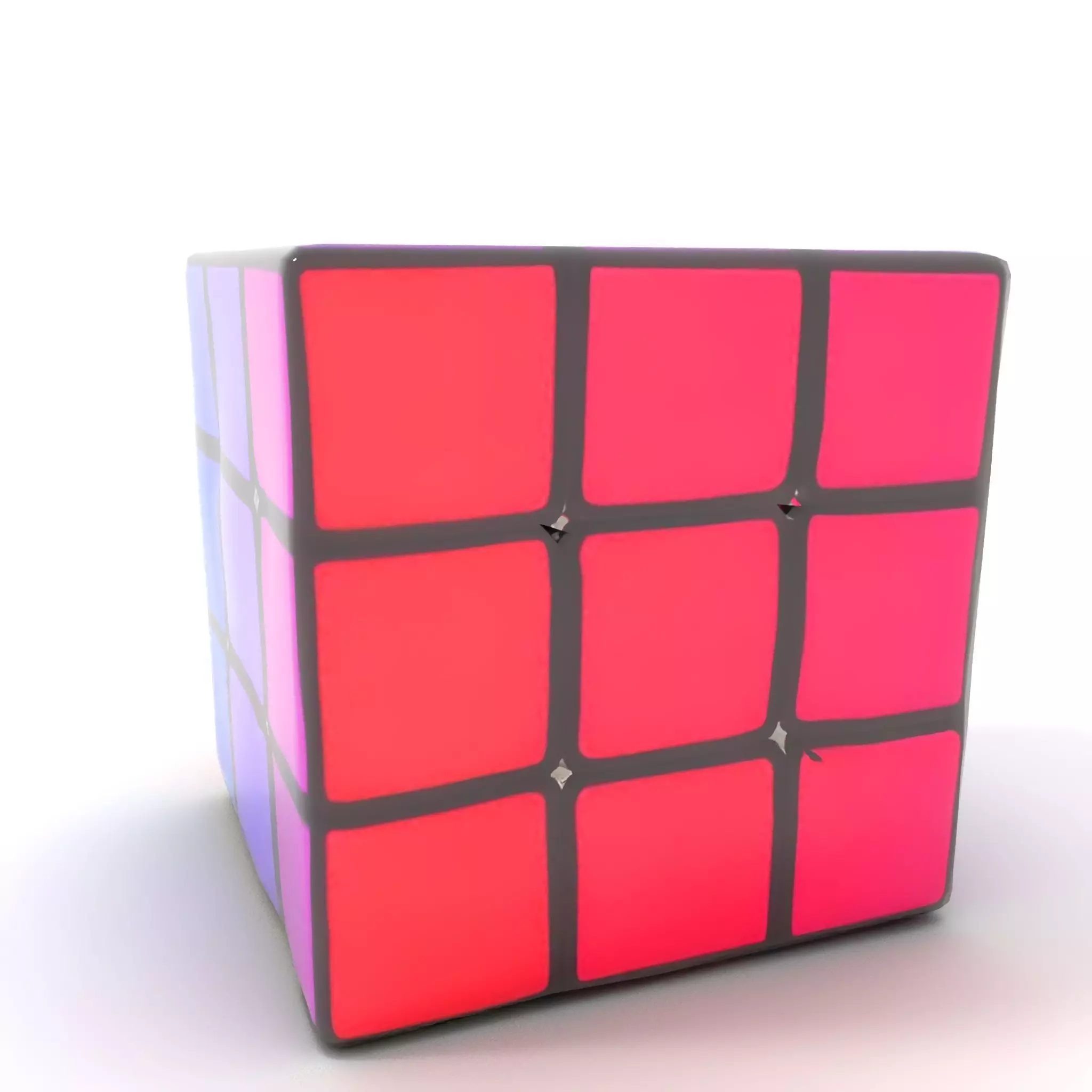 Classic Puzzle Cube model pack Low-poly 3D model_21
