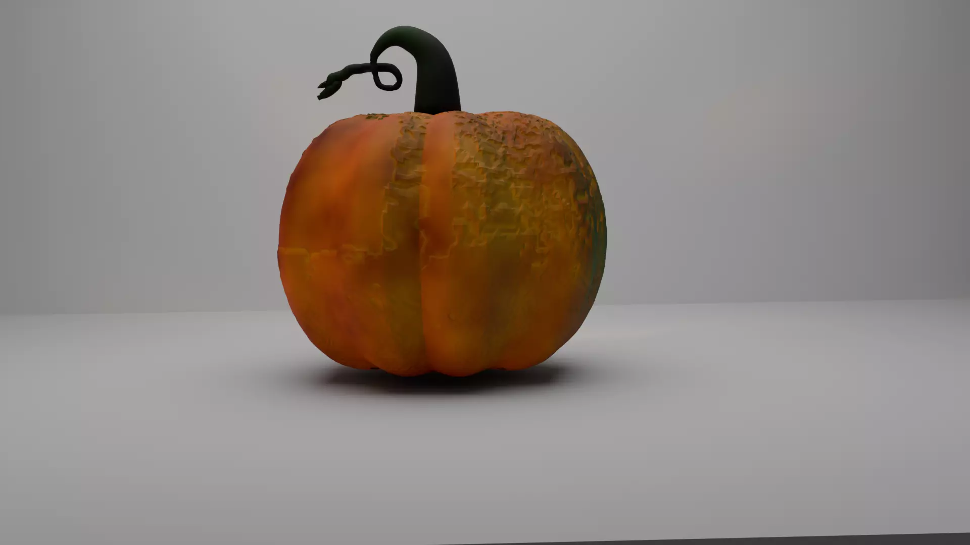 Halloween Pumpkin 3D Model 3D print model_4