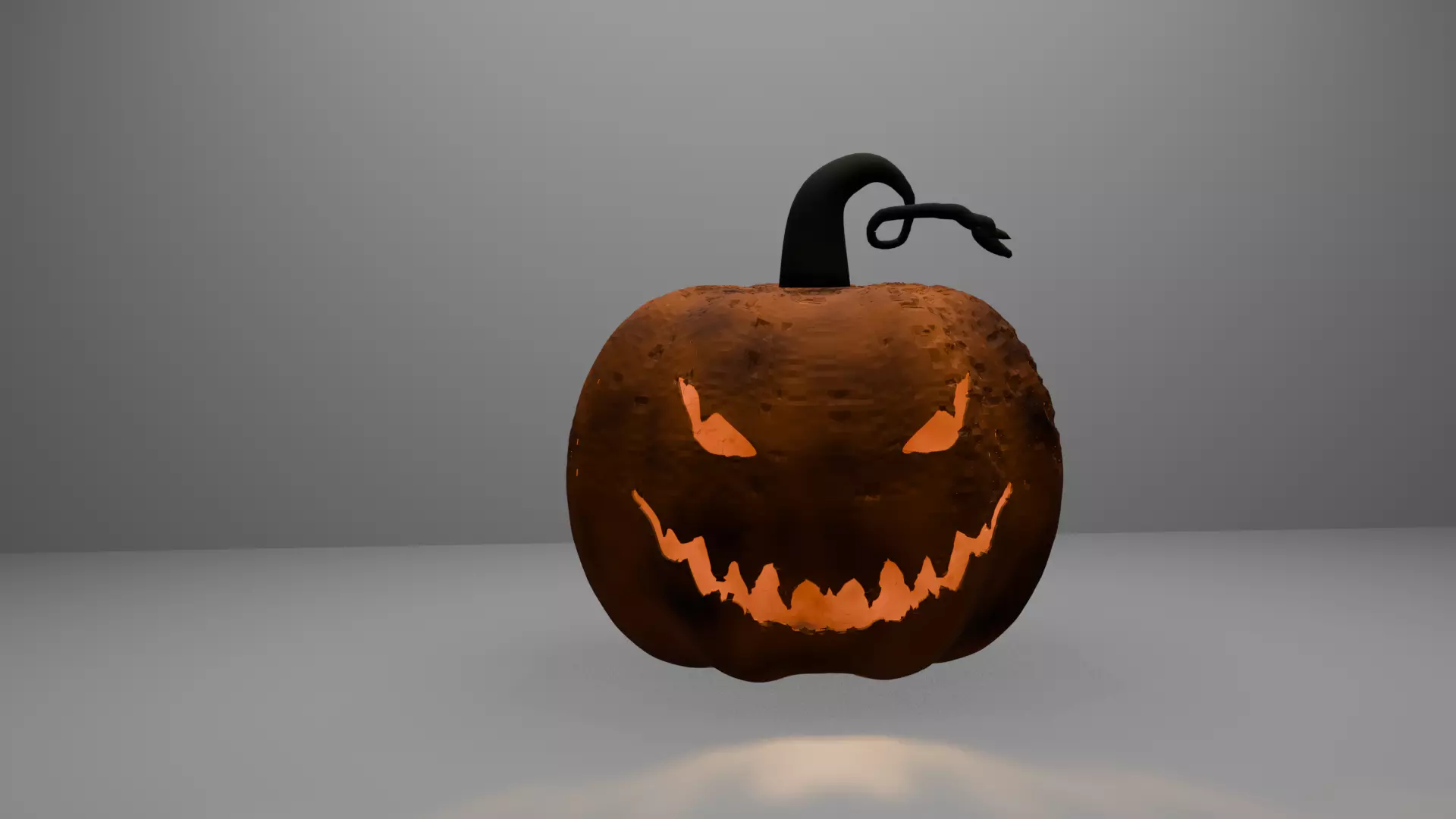 Halloween Pumpkin 3D Model 3D print model_1