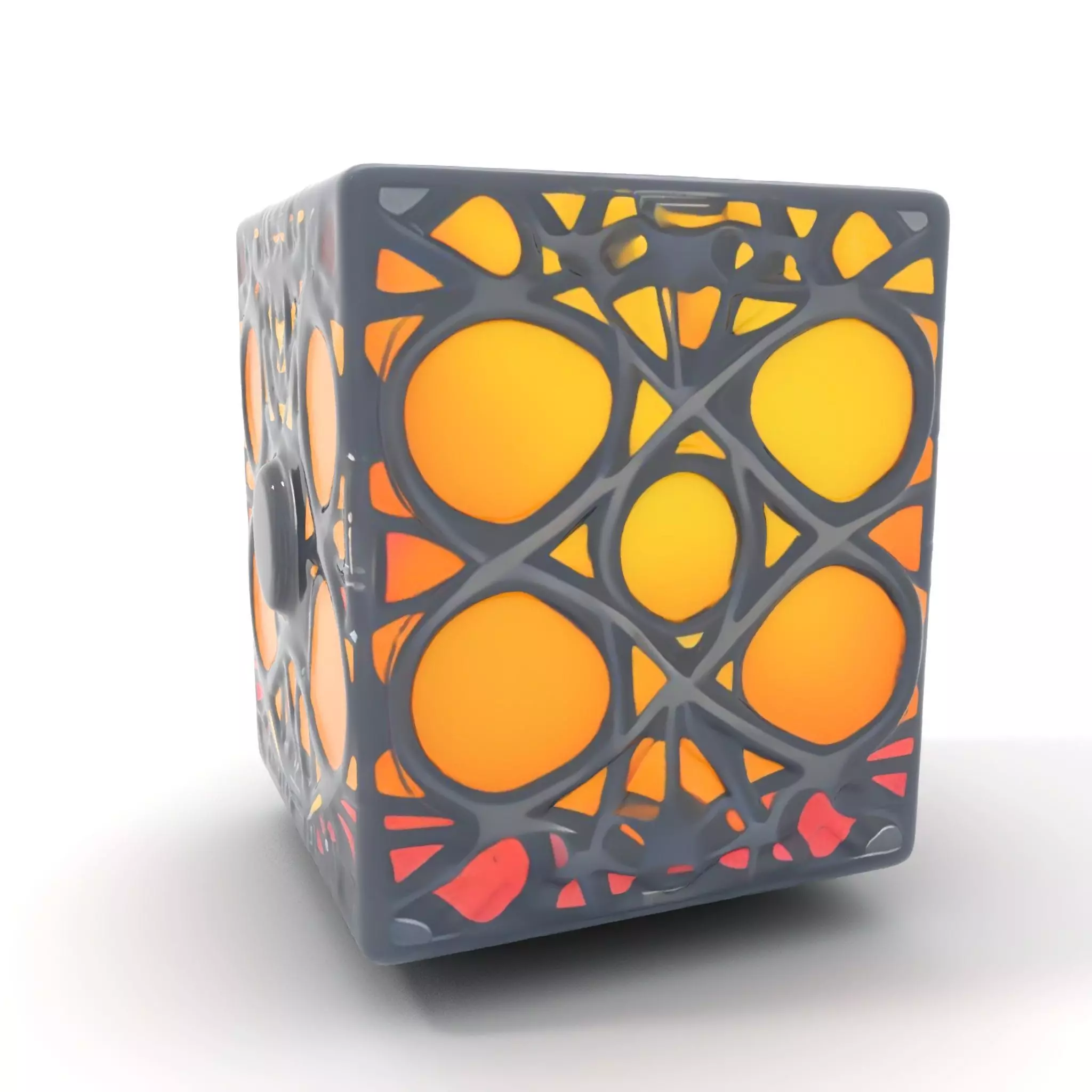 Elegant Gradient Lamp model pack Low-poly 3D model_0