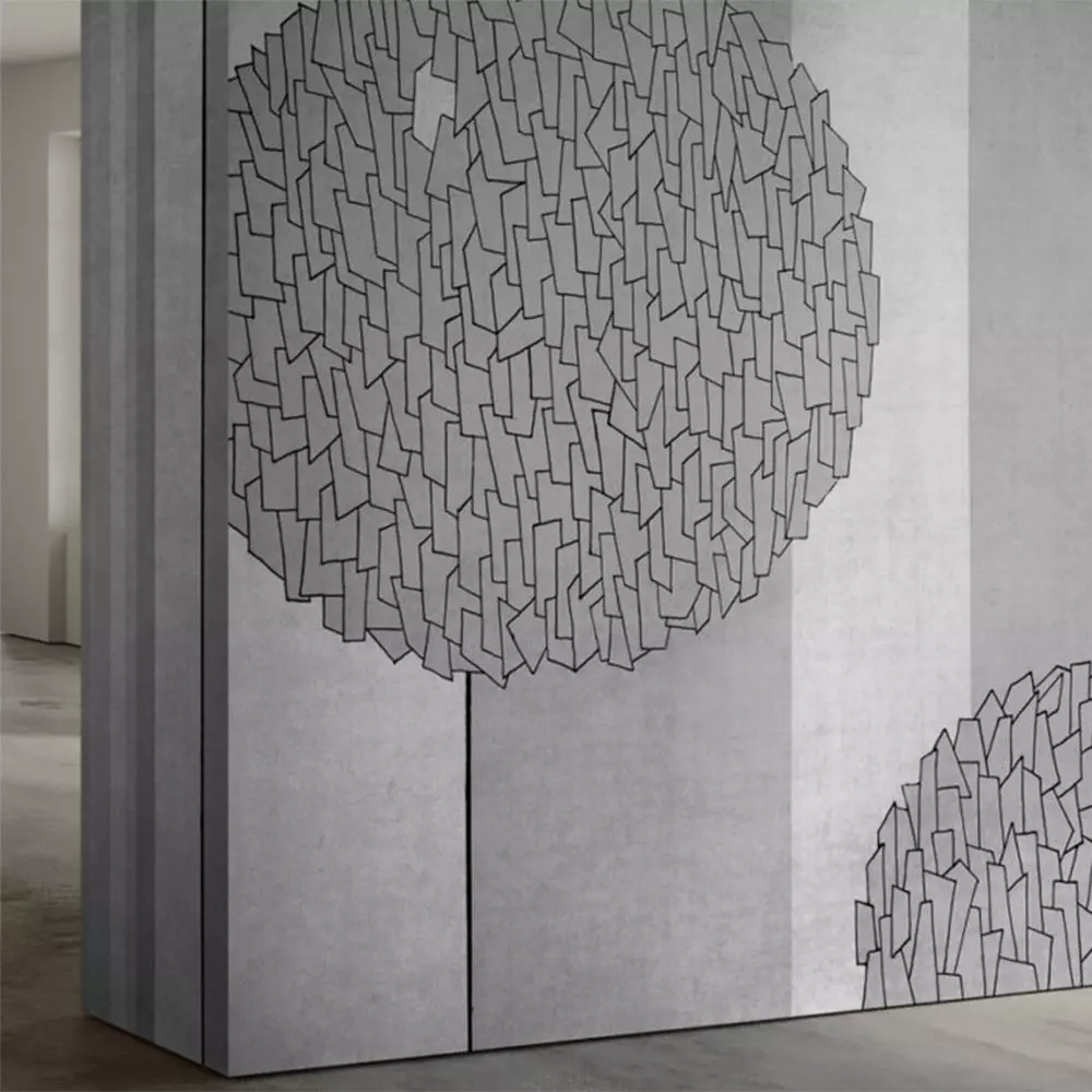 Geometric Paper Mural Texture Texture