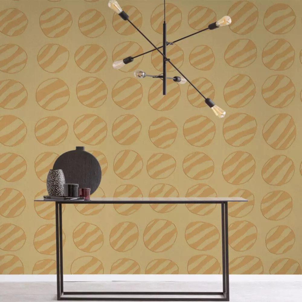 Retro Dot Motif Wall Texture Texture_0