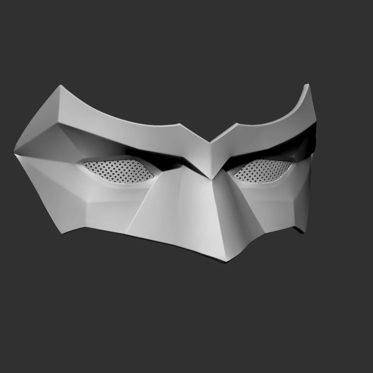 Green Lantern Cosplay Mask 3D print model_9