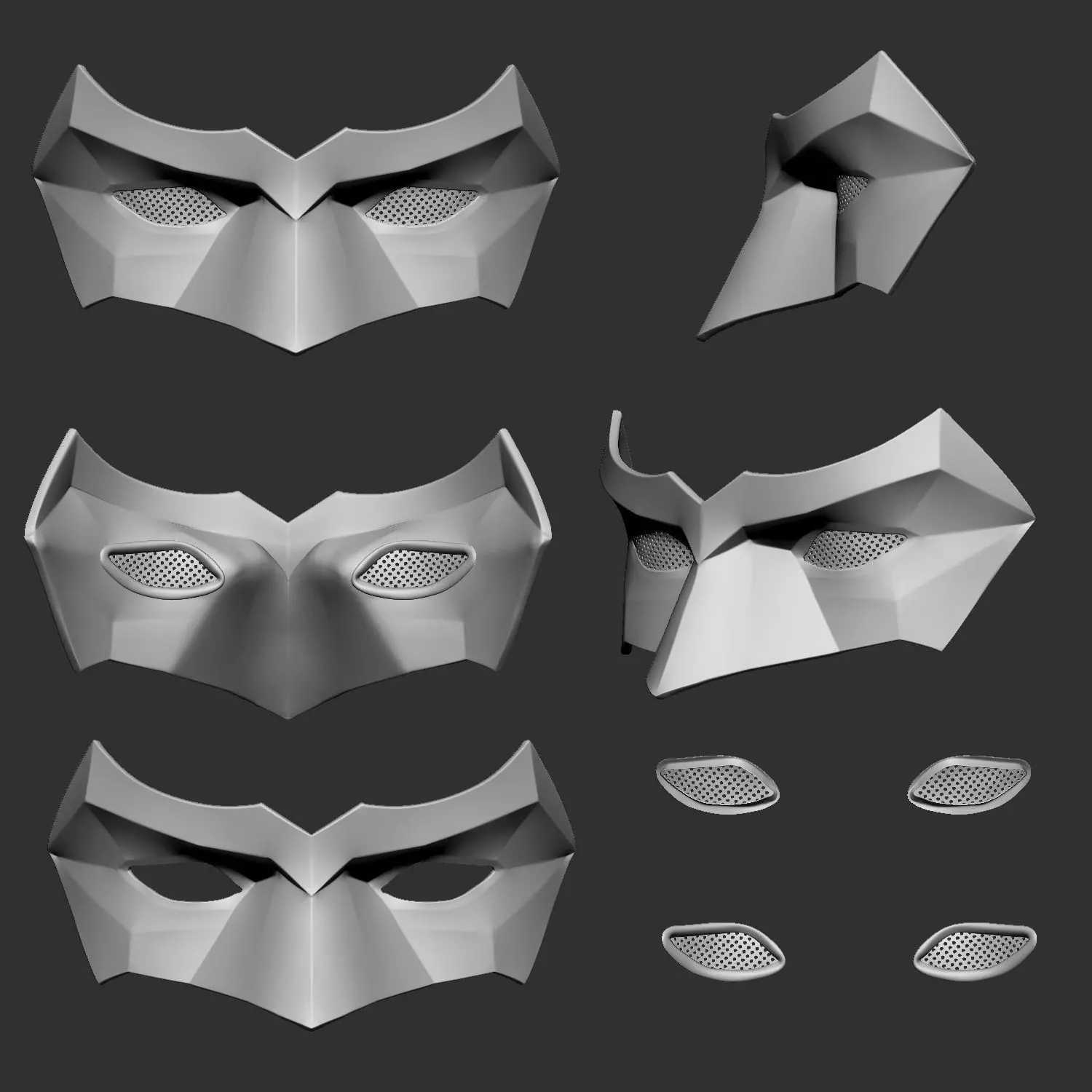 Green Lantern Cosplay Mask 3D print model_8