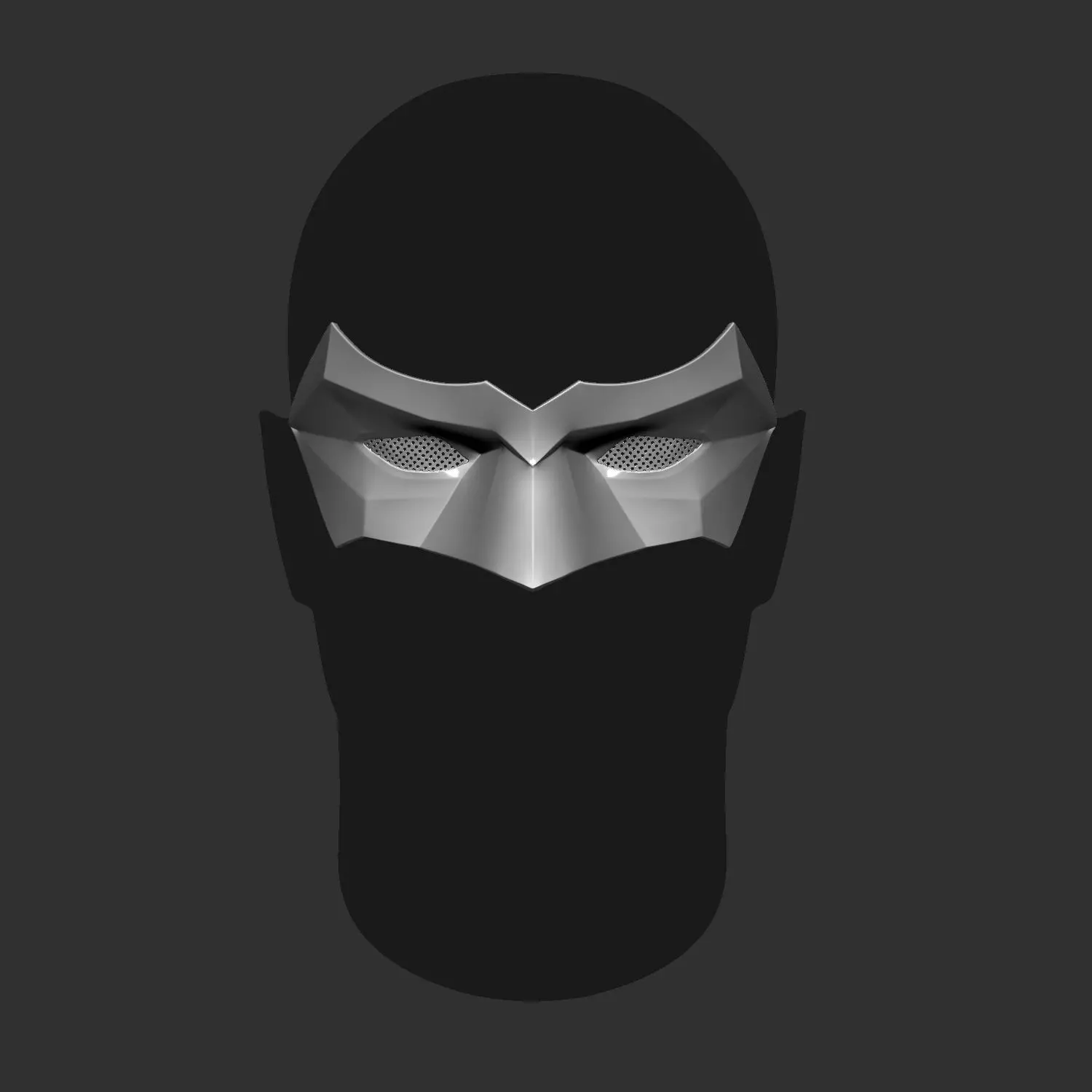 Green Lantern Cosplay Mask 3D print model_11