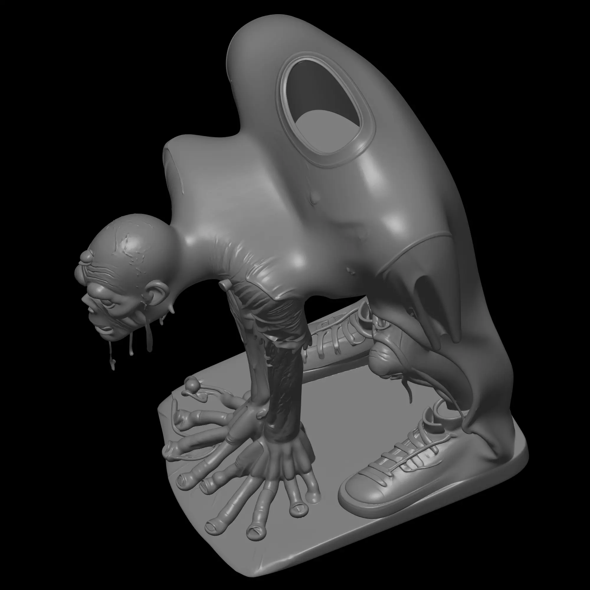 multipurpose zombie model 3D print model_5