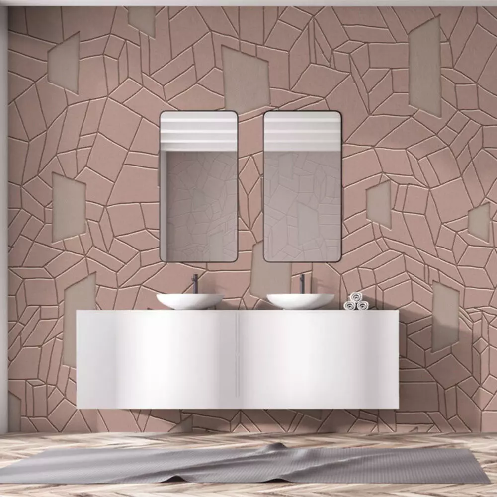 Fragmented Prism Relief Wall Texture Texture_0