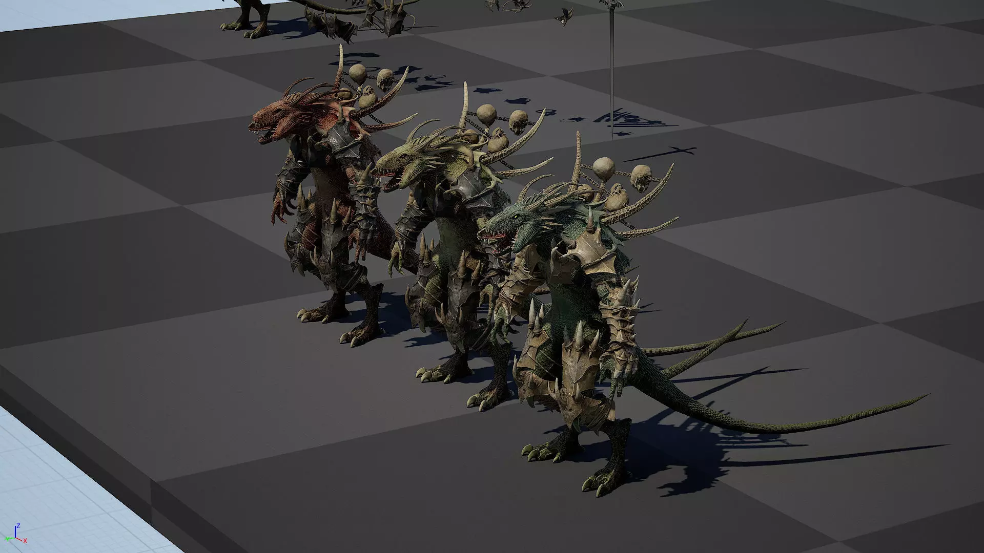 DemonDragonRem Low-poly 3D model_30