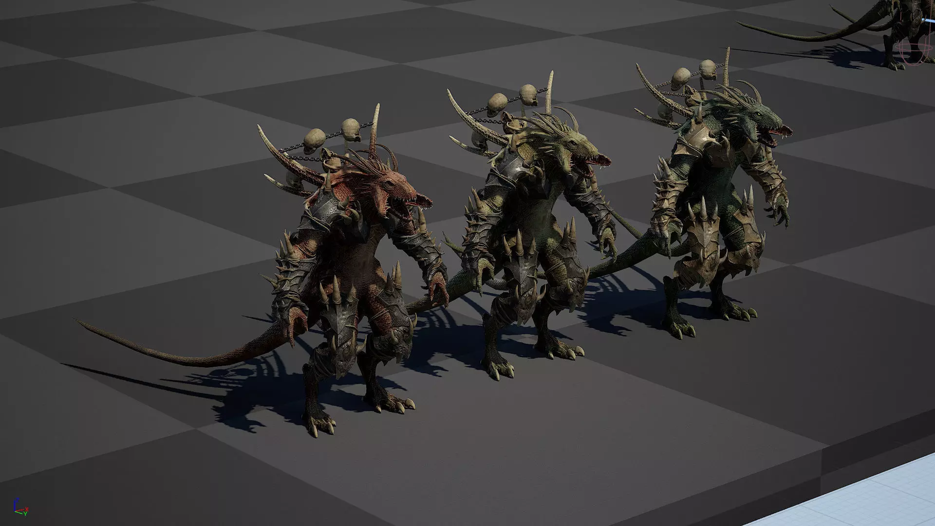 DemonDragonRem Low-poly 3D model_27