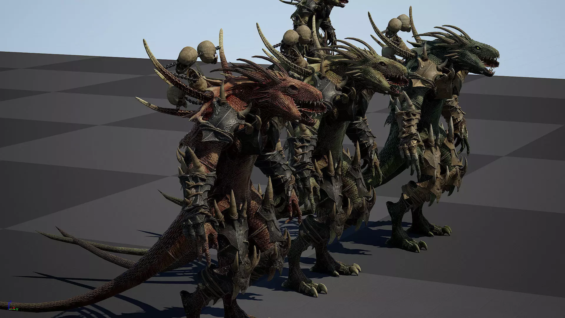 DemonDragonRem Low-poly 3D model_33