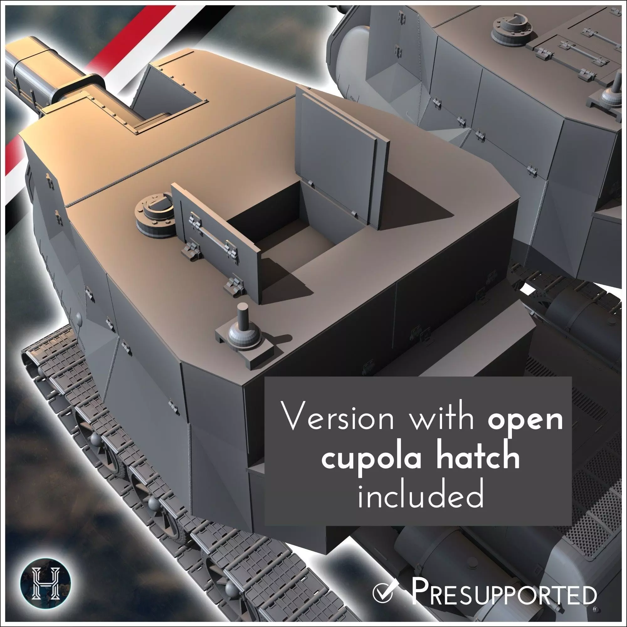 T122 SPG 122mm assault gun - Soviet army WW2 Second World East f 3D print model_5